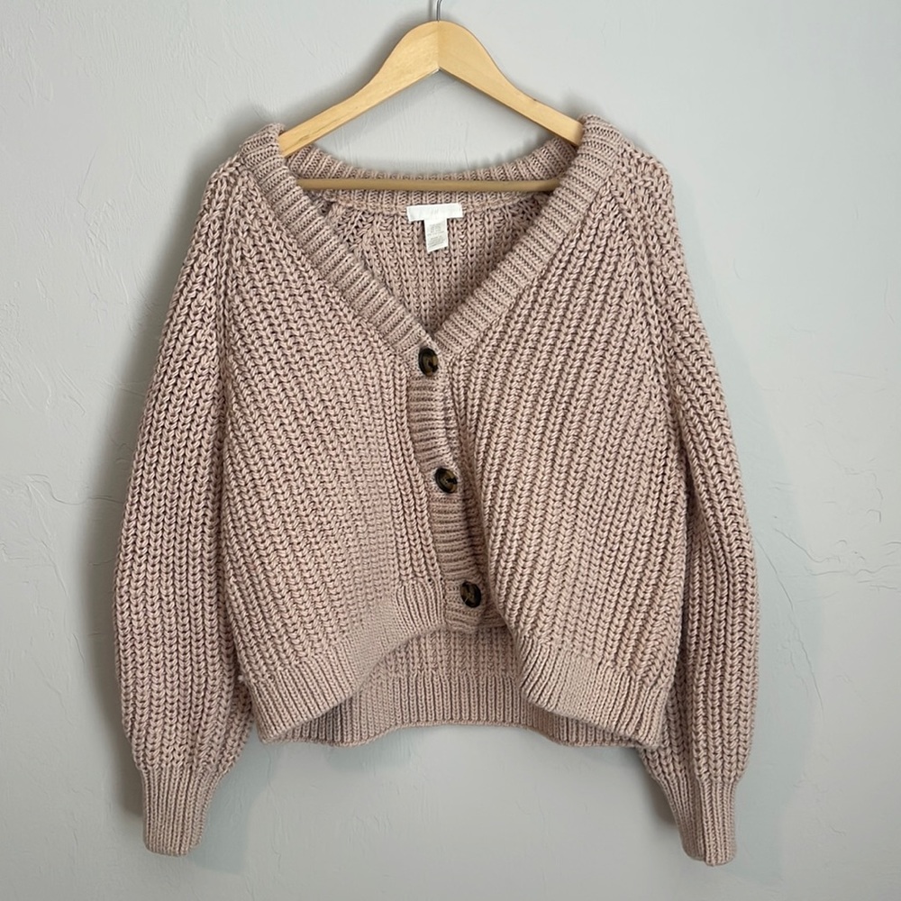 Cream cardigan